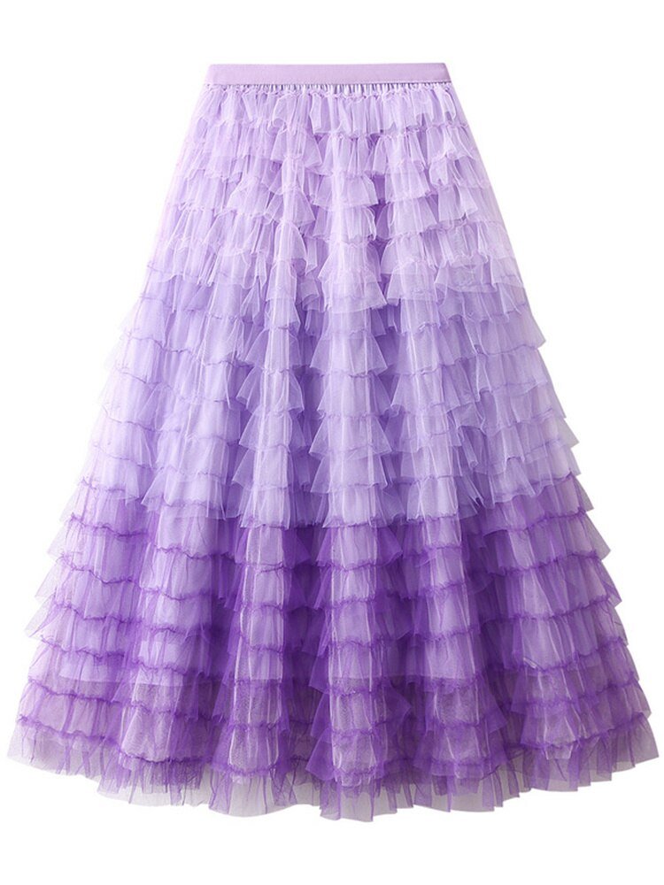 Tiered Tulle Skirt - Kelly Obi New York