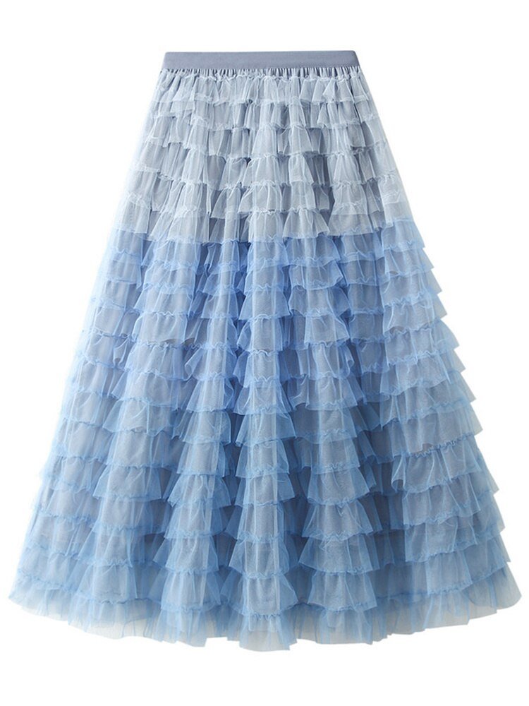 Tiered Tulle Skirt - Kelly Obi New York