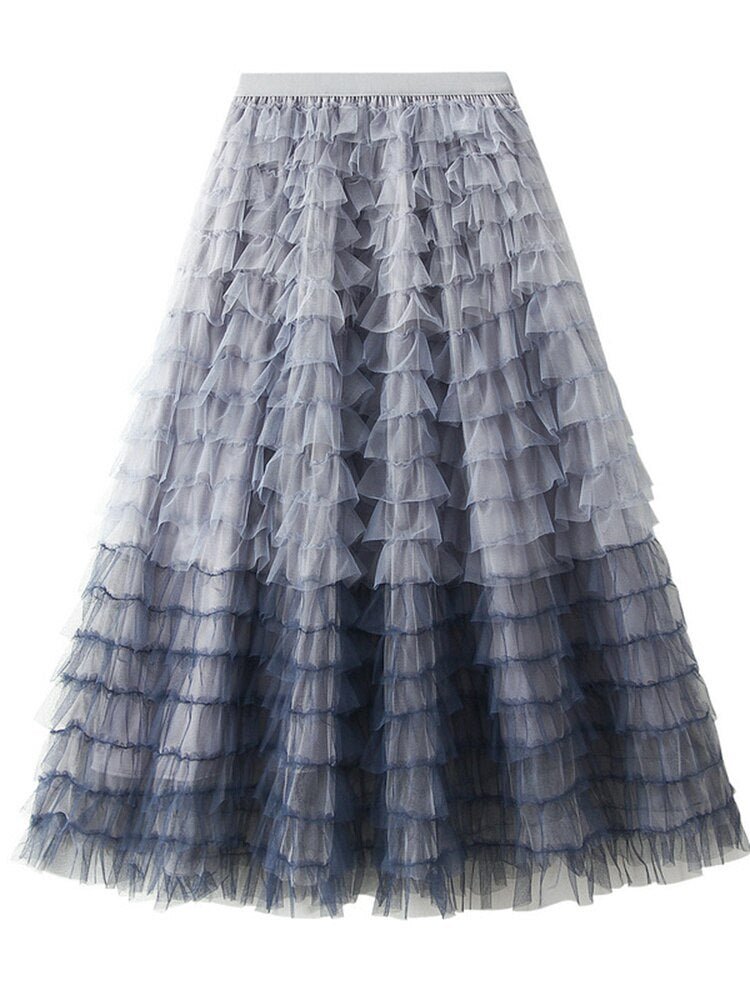 Tiered Tulle Skirt - Kelly Obi New York