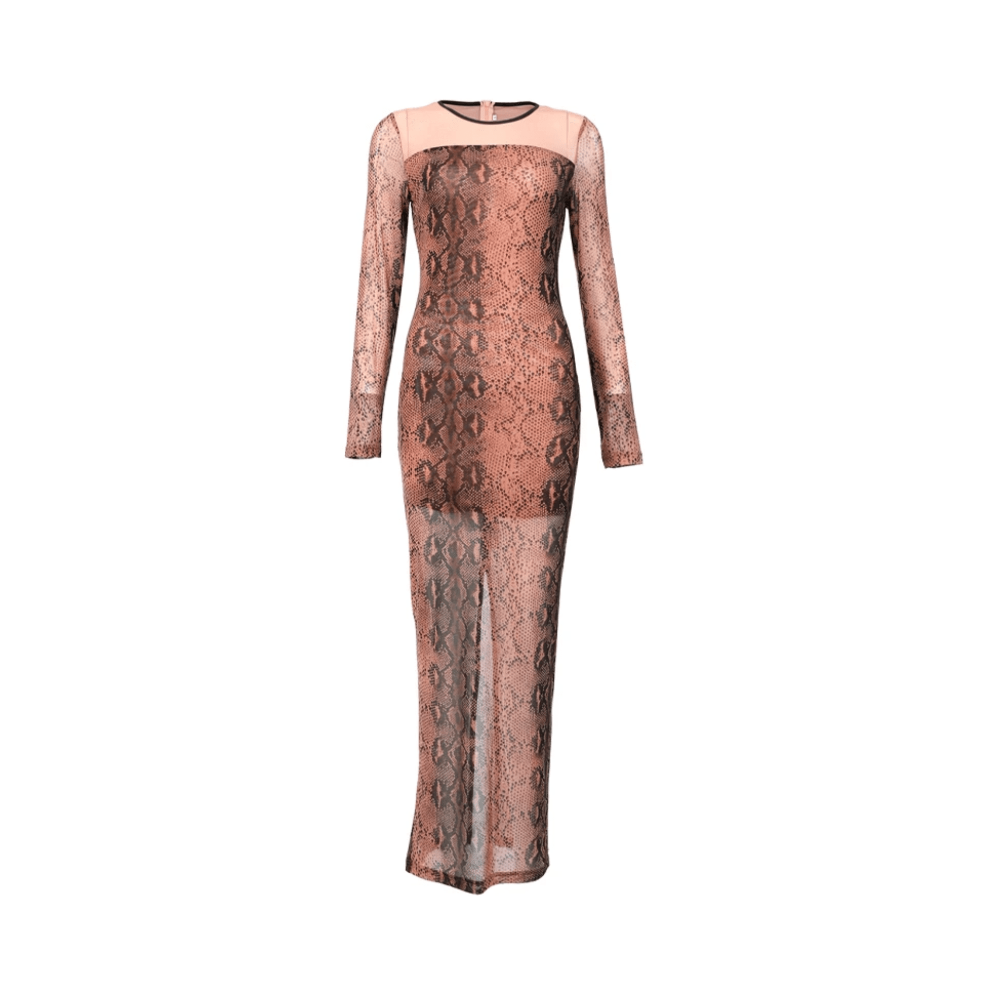 Trendy Mesh Bodycon Party Dress - Kelly Obi New York