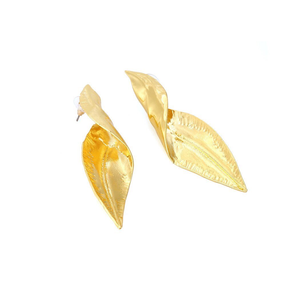 Twisted Leaf Earrings - Kelly Obi New York