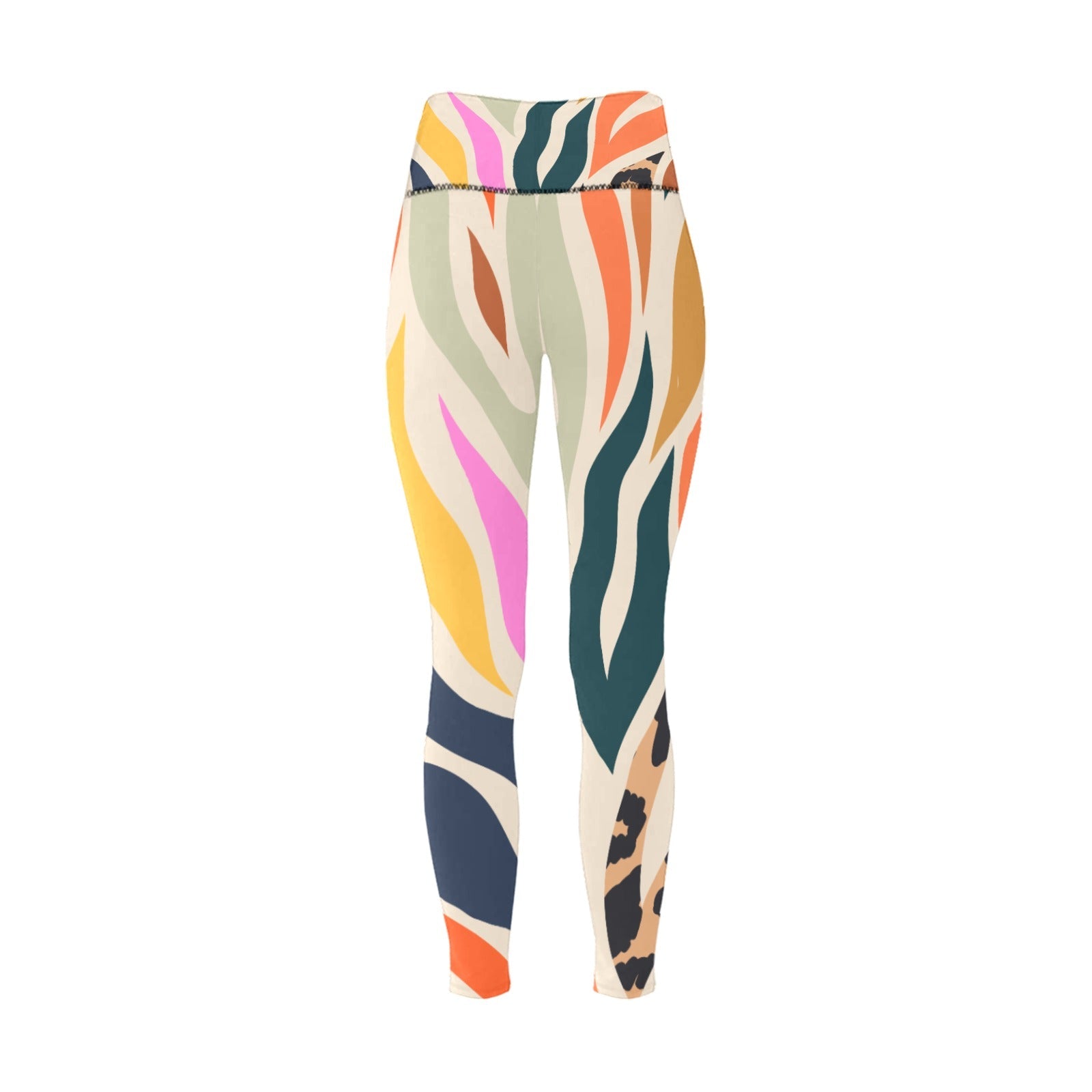 Umfolozi High-Waisted Leggings - Kelly Obi New York