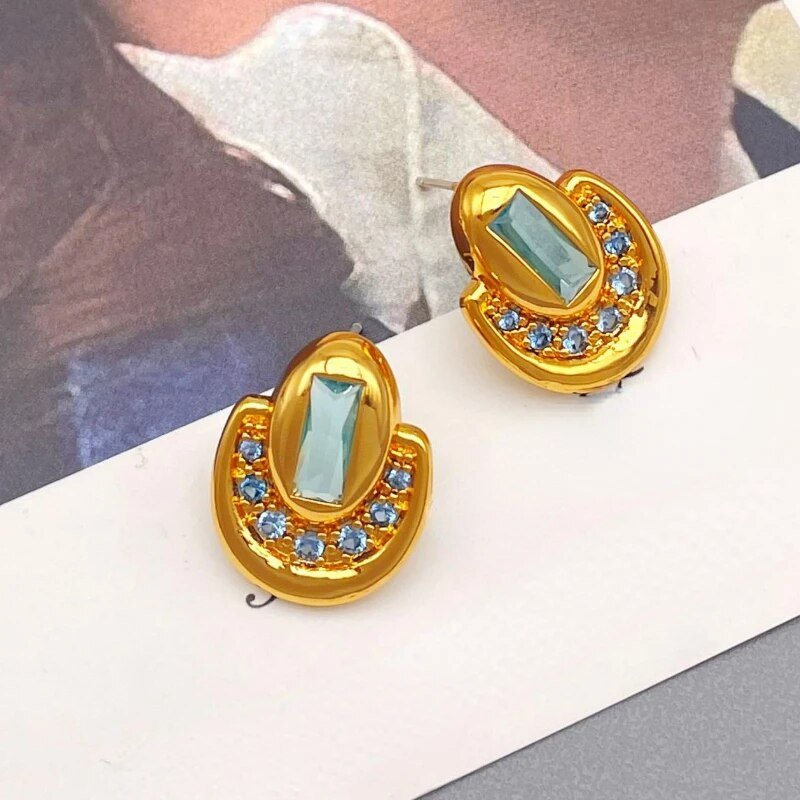 Vintage Turquoise Earrings - Kelly Obi New York