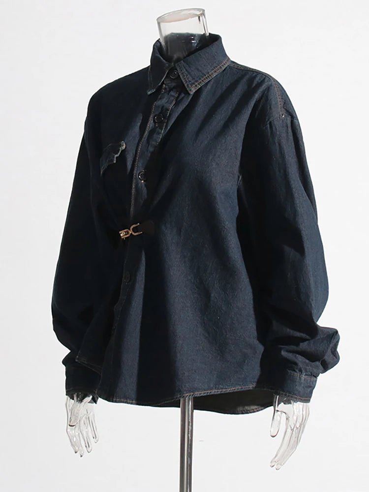 Waist Hook Denim Jacket - Kelly Obi New York