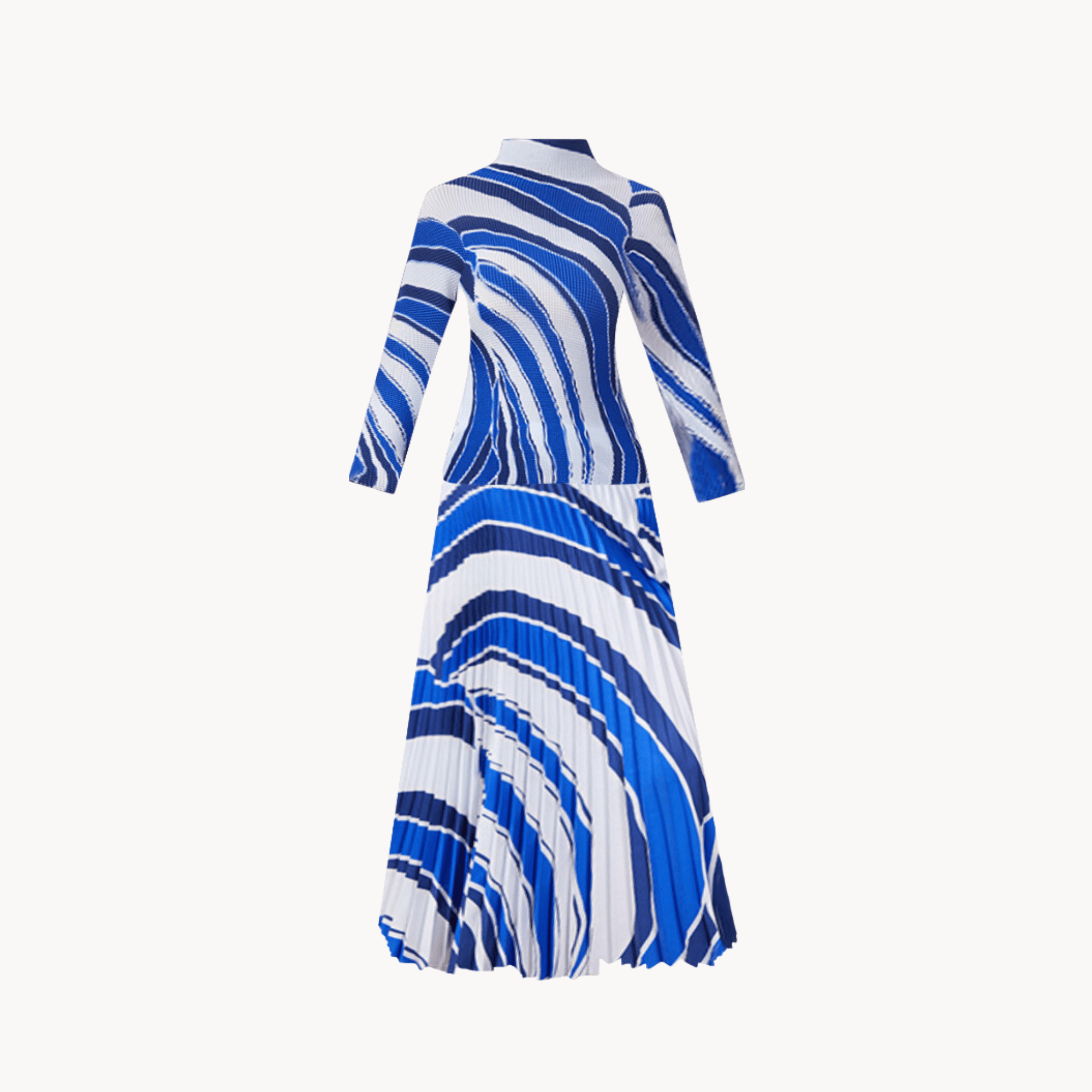 Wavy Pleated Set - Kelly Obi New York