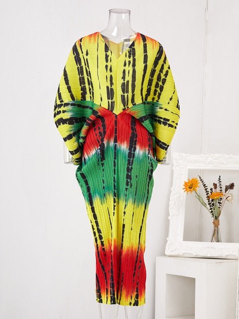 Yeah Mon Pleated Dress - Kelly Obi New York