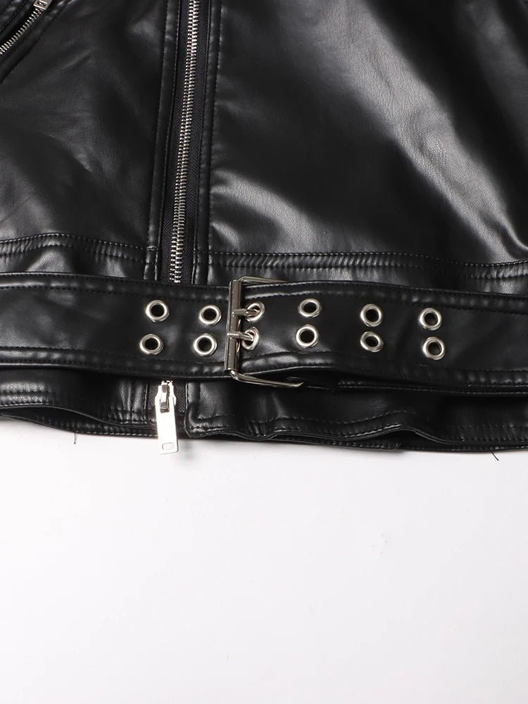 Zip-Up Buckle Strap Vest - Kelly Obi New York